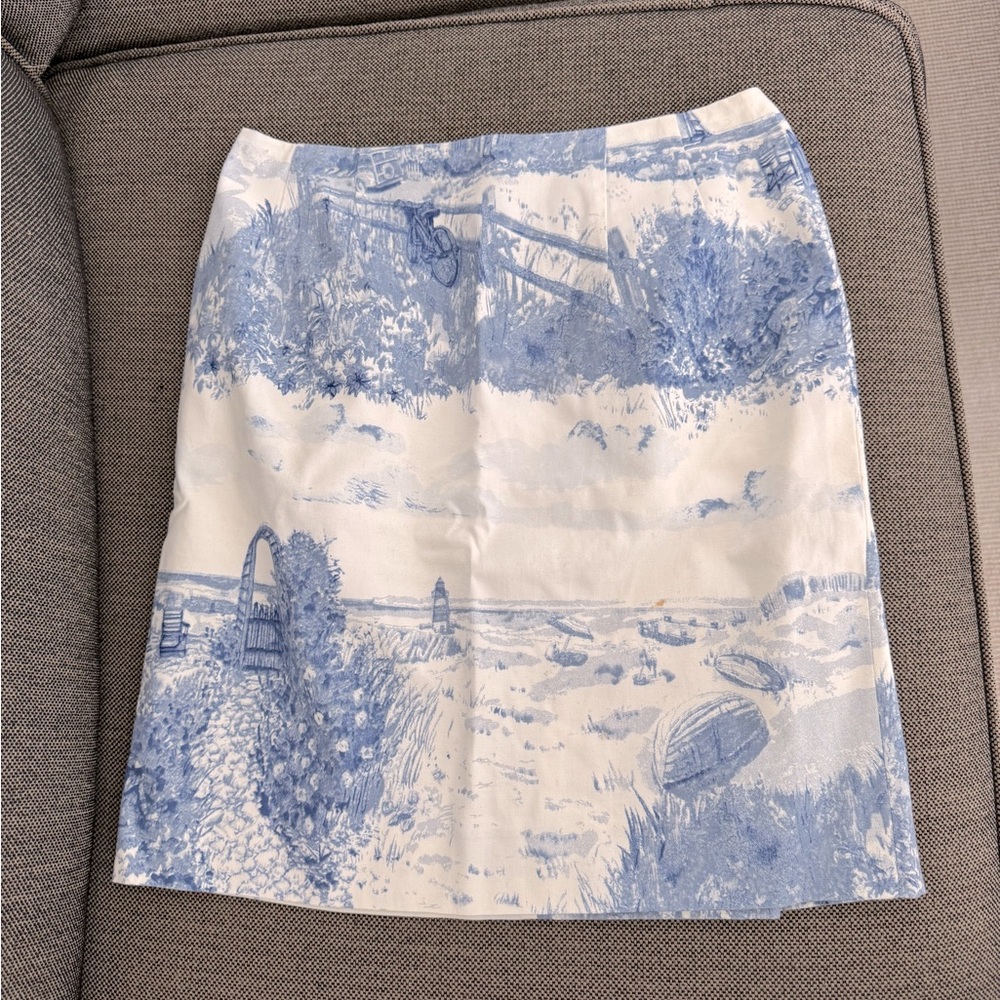 Steven Stolman toile mini skirt